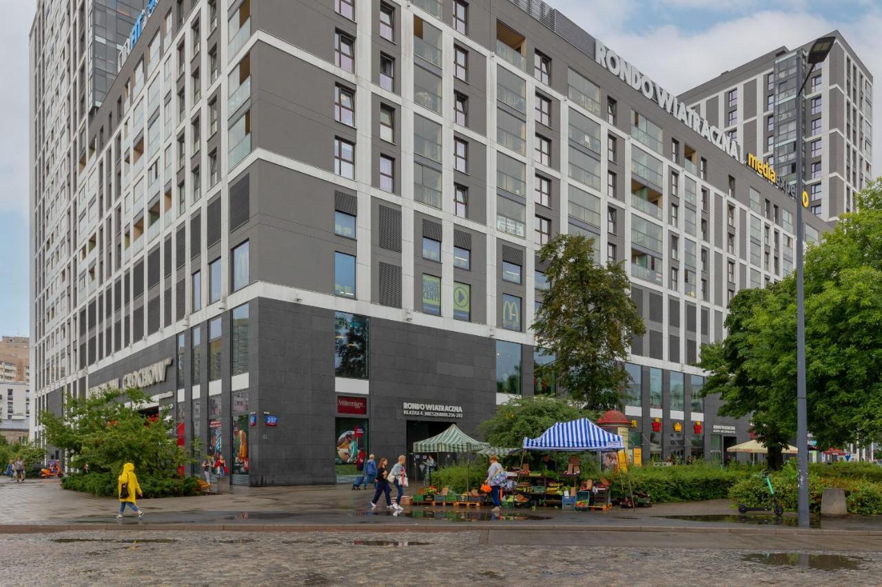 Rondo Wiatraczna With Parking By Renters *